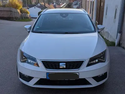 Gebraucht Seat Leon ST Style 116 PS (85 kW) 2018 Weiß Kombi