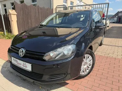 Gebraucht VW Golf VI Trendline 80 PS (58 kW) 2009 Schwarz Kleinwagen