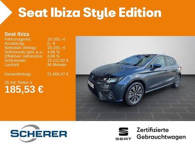 Gebraucht Seat Ibiza Style 116 PS (85 kW) 2024 Magnetic grau metallic (metallic) Kleinwagen