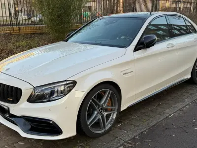 Second-hand Mercedes C63S AMG AMG 510 CP (375 kW) 2019 Alb Berlinǎ