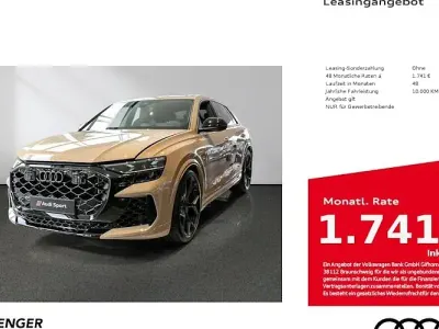 Ny Audi RS Q8 Performance 640 HK (470 kW) 2025 Guld SUV
