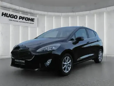 Brugt Ford Fiesta Titanium 125 HK (91 kW) 2021 Sort Hatchback
