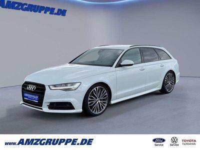 Occasion Audi A6 S-Line 218 PK (160 kW) 2018 Wit Stationwagen