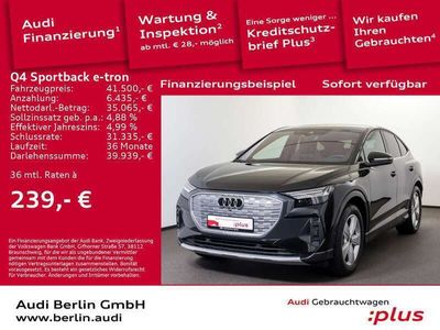 Audi Q4 Sportback e-tron