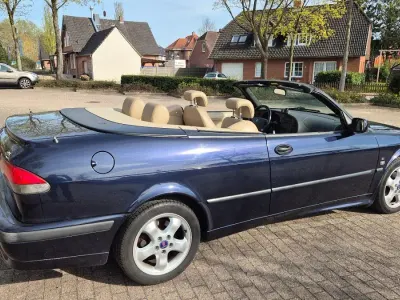 Gebraucht Saab 9-3 Cabriolet 205 PS (150 kW) 2001 Blau Cabrio