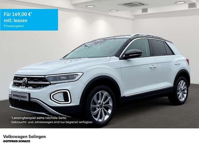 Gebraucht VW T-Roc Style 110 PS (80 kW) 2023 Weiss SUV