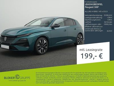 Lagoa blau metallic Gebraucht 2025 Peugeot 308 Allure Limousine | 29.990 € (Fairer Preis)