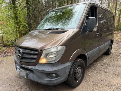 Gebraucht Mercedes Sprinter 163 PS (119 kW) 2018 Braun Van