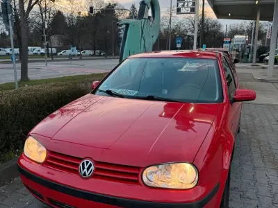 Gebraucht VW Golf IV 75 PS (55 kW) 1999 Rot Kleinwagen