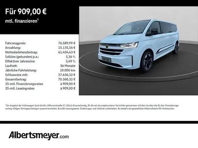 Neu VW Caravelle Edition 125 PS (91 kW) 2025 Weiß Van / Kleinbus