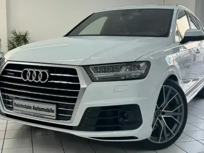 Gebraucht Audi Q7 S-Line 286 PS (210 kW) 2019 Gletscherweiß (metallic) SUV