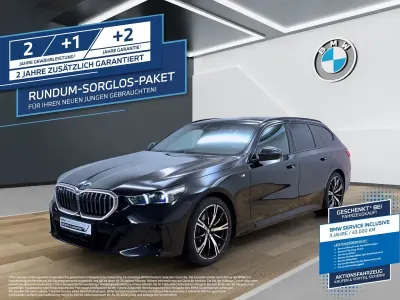 Gebraucht BMW 520 M Sport 197 PS (144 kW) 2024 Schwarz Kombi