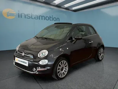 Usata Fiat 500C 71 CV (52 kW) 2020 Nero Cabrio