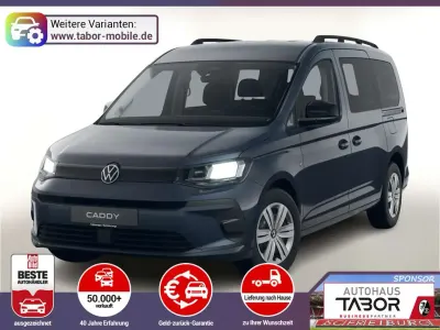 Neu VW Caddy Life 122 PS (89 kW) 2026 Starlight blue metallic Van / Kleinbus