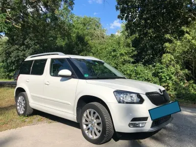 Used Skoda Yeti Style 125 HP (91 kW) 2016 White SUV