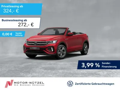 Gebraucht VW T-Roc Cabriolet R-line 150 PS (110 kW) 2025 Rot Cabrio