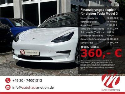 Weiss Gebraucht 2022 Tesla Model 3 Standard Range Limousine | 29.970 € (Fairer Preis)
