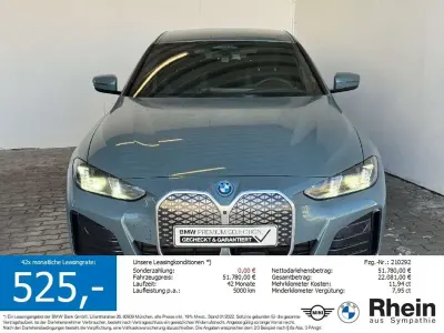 Używany BMW i4 M Sport 294 kW (401 KM) 2025 Zielony Sedan/Limuzyna