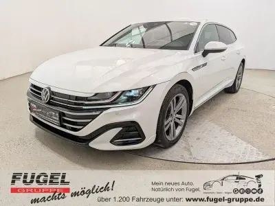 Gebraucht VW Arteon R-line 218 PS (160 kW) 2022 Oryxweiß perlmutteffekt Limousine
