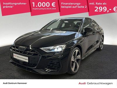 Gebraucht Audi S3 Ambiente 333 PS (244 kW) 2024 0e mythosschwarz metallic Limousine