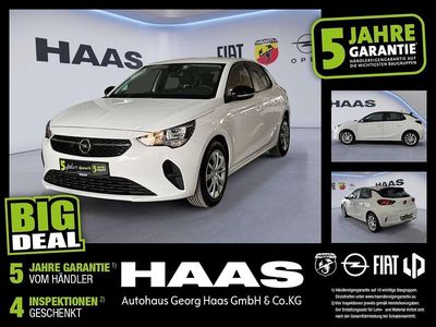Gebraucht Opel Corsa Edition 101 PS (74 kW) 2022 Jade weiss/arktis weiss Kleinwagen