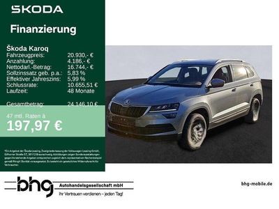 Grau Gebraucht 2021 Skoda Karoq Clever SUV | 20.930 € (Fairer Preis)