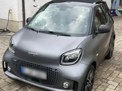 Gebraucht Smart ForTwo Coupé 60 kW (82 PS) 2021 Grau Cabrio
