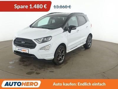 Gebraucht Ford Ecosport ST-Line 125 PS (91 kW) 2018 Weiß SUV