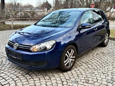 Gebraucht VW Golf VI Highline 102 PS (75 kW) 2009 Blau Kleinwagen