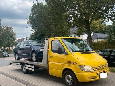 gebraucht Mercedes Sprinter 312d - 313 cdi Abschleppwagen - Euro 4 - Luft