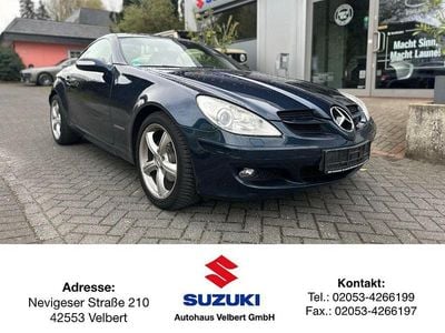 Gebraucht Mercedes SLK200 163 PS (119 kW) 2006 Blau Cabrio