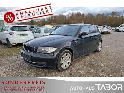 Usata BMW 116 122 CV (89 kW) 2008 Nero Utilitaria