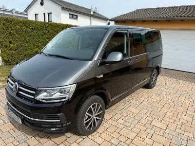Brugt VW T6 Highline 199 HK (146 kW) 2019 Sort Van