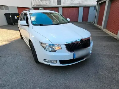 Second-hand Skoda Superb Family 140 CP (102 kW) 2011 Alb Break