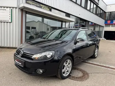 Gebraucht VW Golf VII Match 140 PS (102 kW) 2012 Schwarz Kombi