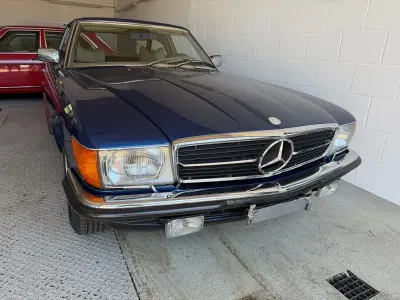 Gebraucht Mercedes SL280 185 PS (136 kW) 1979 Blau Cabrio