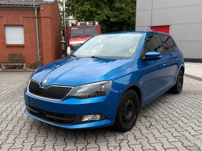 Brugt Skoda Fabia 90 HK (66 kW) 2016 Blå Hatchback