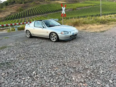 Gebraucht Honda CR-X 125 PS (91 kW) 1997 Silber Cabrio