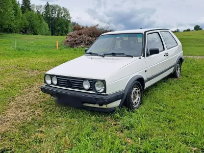 Używany VW Golf II GTD 70 KM (51 kW) 1990 Biały Hatchback