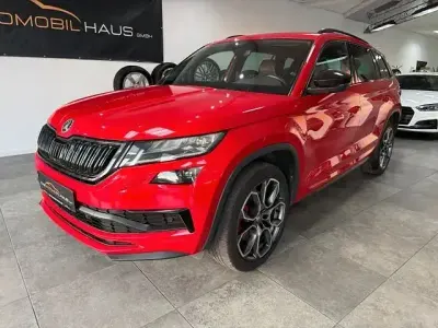 Gebraucht Skoda Kodiaq RS 240 PS (176 kW) 2020 Velvet rot premium metallic SUV
