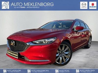 Soul red crystal Gebraucht 2022 Mazda 6 Sports-Line Kombi | 27.990 € (Etwas zu teuer)