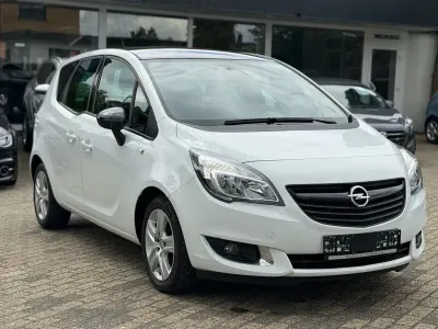Gebraucht Opel Meriva Color Edition 120 PS (88 kW) 2014 Weiß Van / Kleinbus