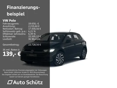 Gebraucht VW Polo Life 95 PS (69 kW) 2025 Schwarz Kleinwagen