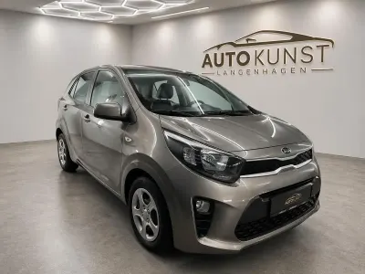 Gebraucht Kia Picanto Edition 7 67 PS (49 kW) 2018 Silber Kleinwagen