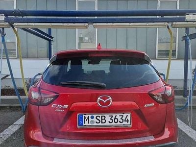 Gebraucht Mazda CX-5 Exclusive-Line 150 PS (110 kW) 2015 Rot SUV