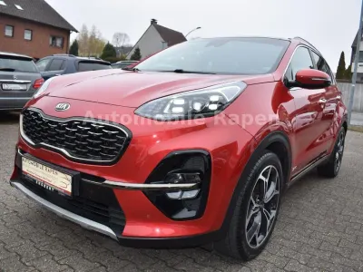 Gebraucht Kia Sportage GT-Line 185 PS (136 kW) 2021 Rot SUV