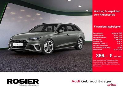 Gebraucht Audi A4 S-Line 163 PS (119 kW) 2024 Chronosgrau metallic Kombi