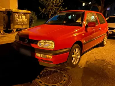 Gebraucht VW Golf III 60 PS (44 kW) 1996 Rot Kleinwagen