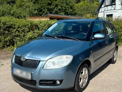 Gebraucht Skoda Fabia 86 PS (63 kW) 2009 Silber Kombi