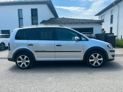 Gebraucht VW Touran Cross 140 PS (102 kW) 2007 Silber Van / Kleinbus